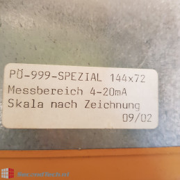 GMW PU-999-SPEZIAL 144x72 0-100% 5700-8900 m nap
