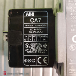 ABB A Line Series Contactor A26 + Aux. Contact CA7