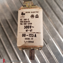 Bode Elektro 3 pcs 24585.27 gL-gI 125A