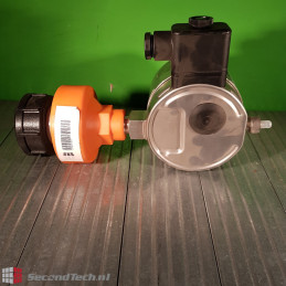 Wika 232.50.100.cont 821.21 Pressure Gauge with Alarm Contact + MDM 902 1366370414 0-6 bar