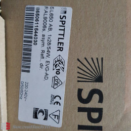 New! spittler SL650 AB 1`x28/54W EVG-AD RAL 9006s asym 8650611544030