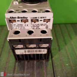 Allen-Bradley 140M-C2E-B40 + hulpcontact 140M-C-AFA11