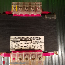 LEGRAND Safety Isolating Transformer 42734 400VA IP 00-3 50/60 Hz