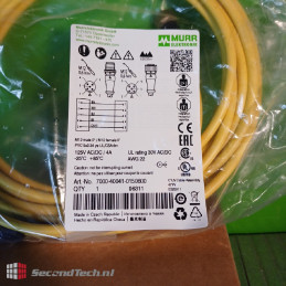 MURR Elektronik NEW! 7000-40041-0150600 Signal Connectors M12 Male 0° / M12 female 0°