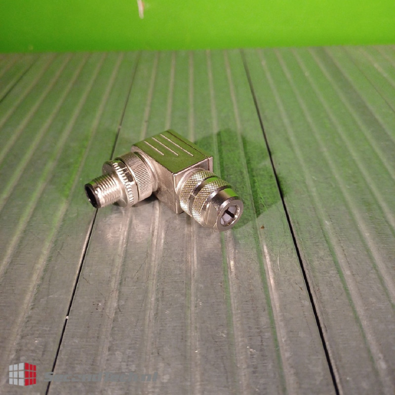 MURR Elektronik NEW! 7000-14581-0000000 M12 male 90° D-cod screw terminal