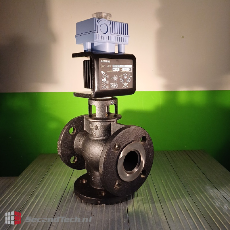 Siemens MXF461.40-20 Modulerende regelafsluiter DN40 PN16 Siemens MXF461.40-20 Modulerende regelafsluiter DN40 PN16