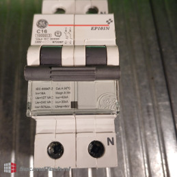 GE EP101N C16 672267 1P+N 16A 10kA 230 V AC
