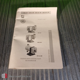 EMEC NEW! AMS MF 0260 FP solenoid driven metering pump 220 V AC 50/60 Hz IP65