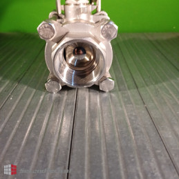 BSA 1,5" inch DN40 Kogelkraan rvs PN63 1.4408 DN40 PN63 Stainless steel