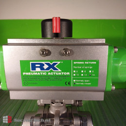 Eriks NEW! RX 3188 HMF  -30°C to 38°C / 63 bar 180°C/1bar  DN32 PN63 Stainless steel