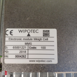 Wipotec NEW! Electronic module Weigh Cell MMS 65001221 Code 100