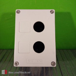 Siemens NEW! 3SU1852-0AA00-0AB1 Grey Metal SIRIUS ACT 3SU18 Push Button Enclosure