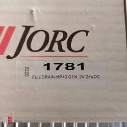 JORC NEW! Fluidrain-HP40 G1/4 2V 24VDC 1781