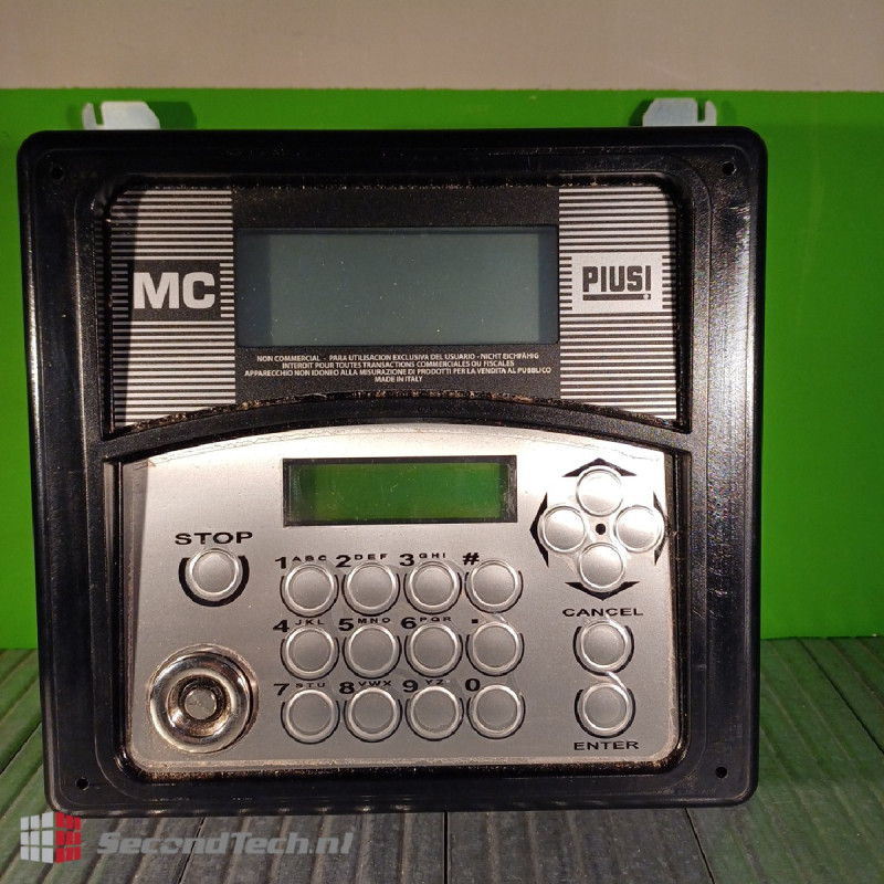 PIUSI Control Panel Self Service MC/MCBox 80 users