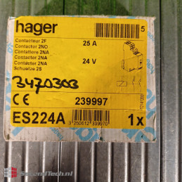 Hager ES224A 239997 24V 50Hz Ui250V